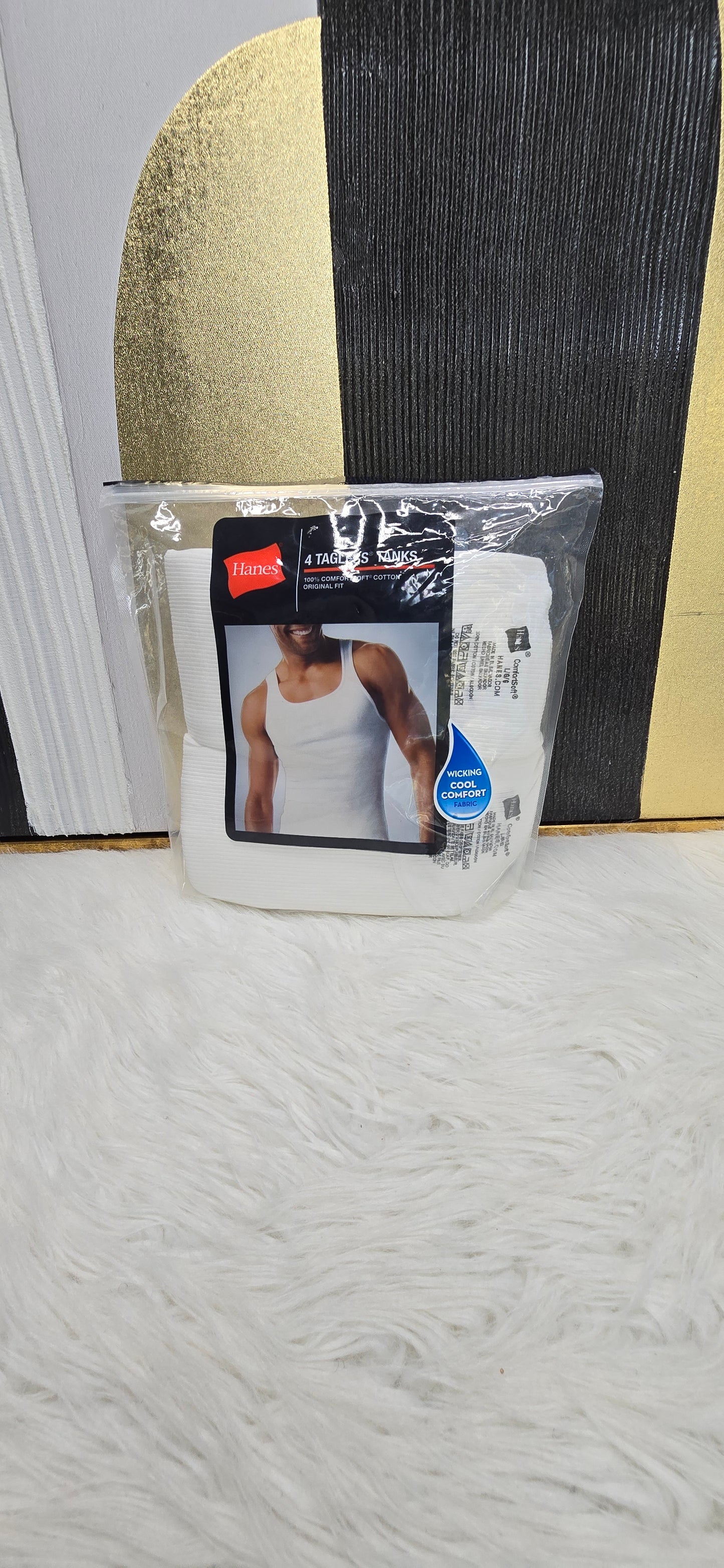 HANES 4PK TANKTOP