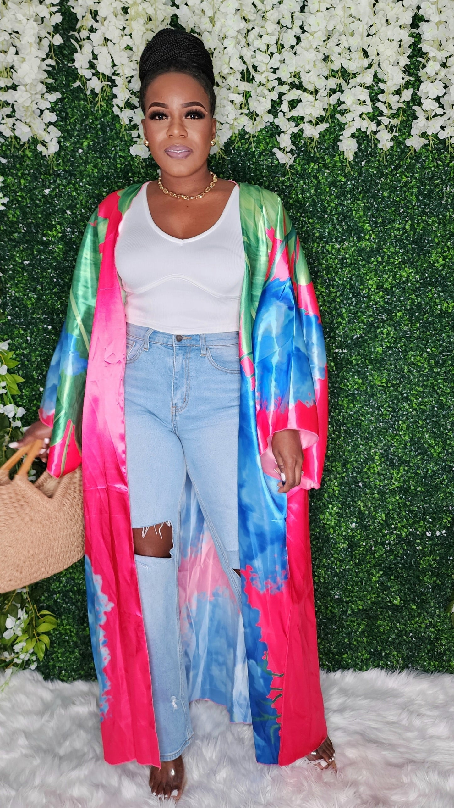 LUXURY INCLUDED KIMONO