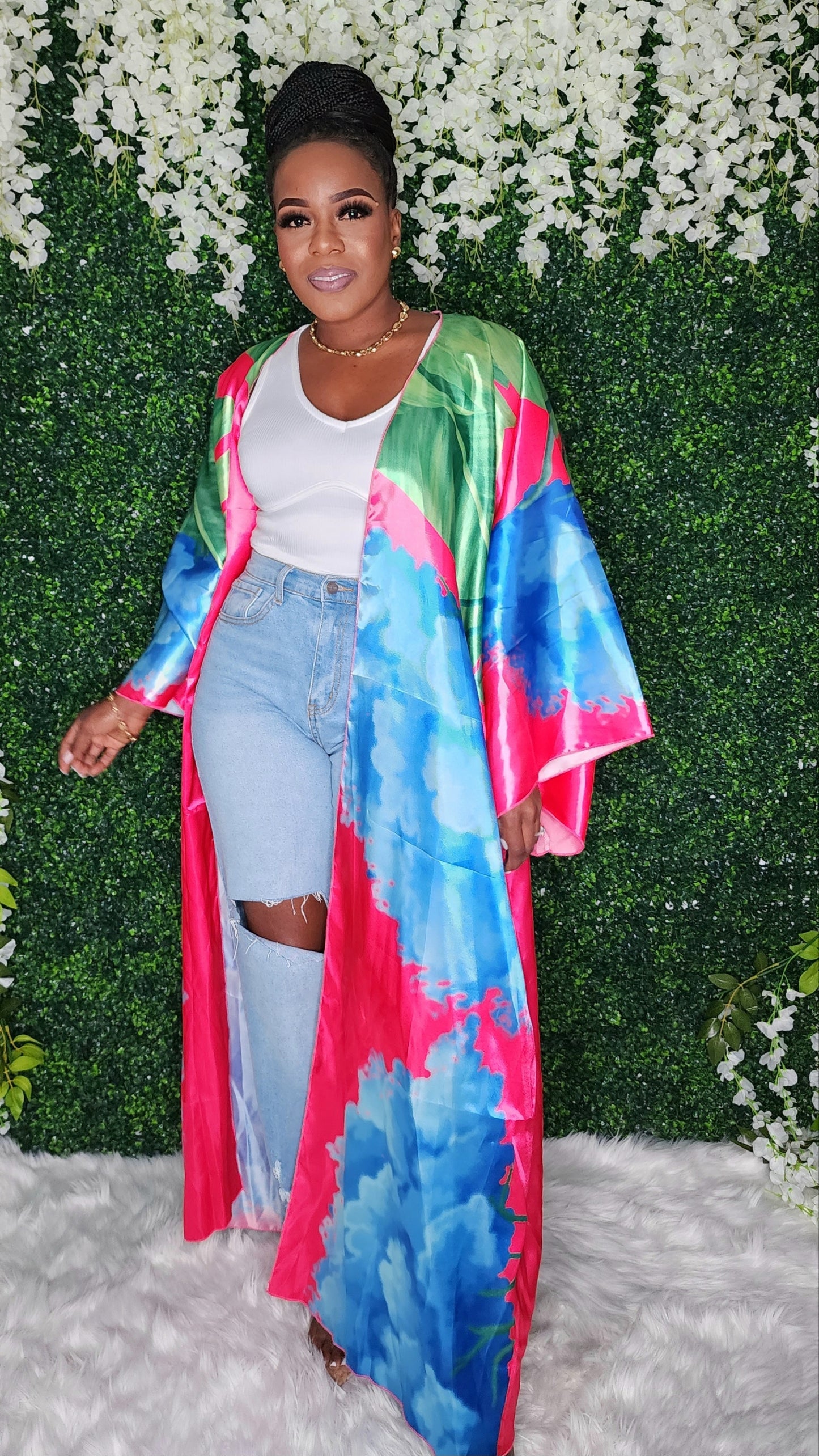 LUXURY INCLUDED KIMONO