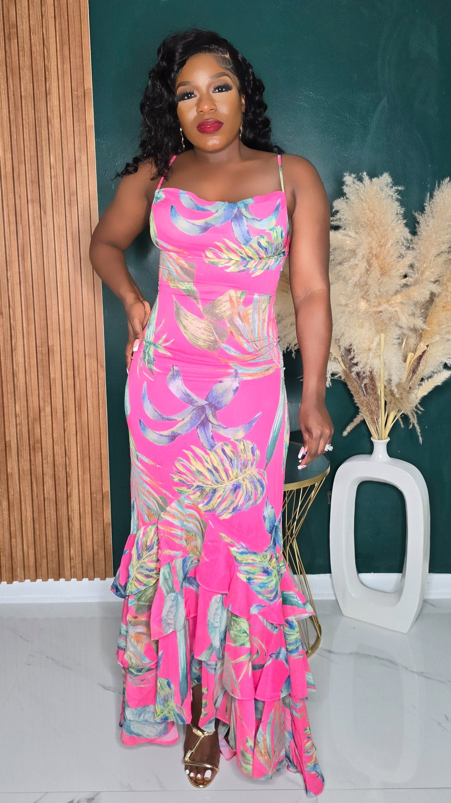 GRACEFUL COUTURE MAXI DRESS AFV