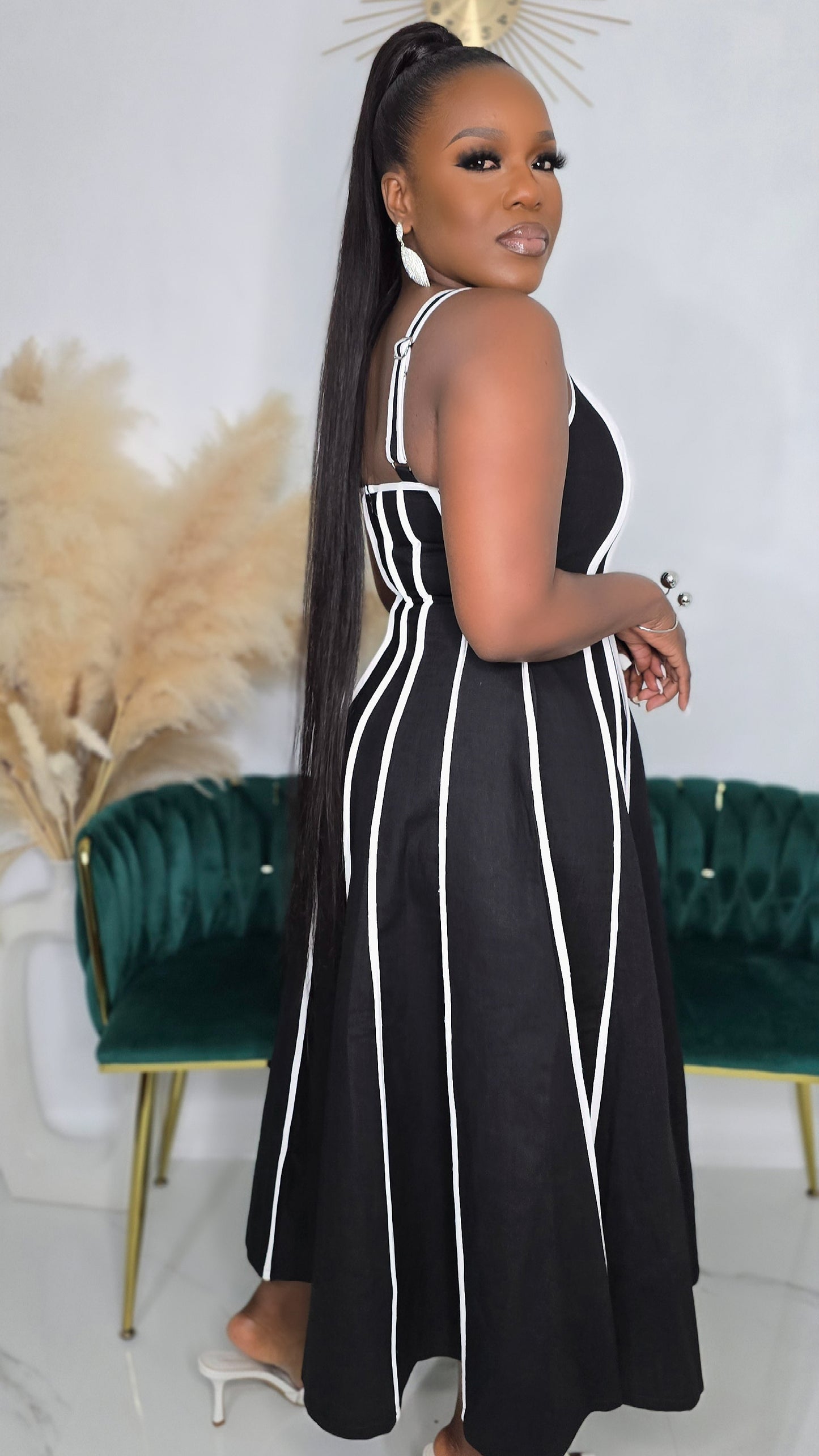 FIRST LADY MIDI DRESS