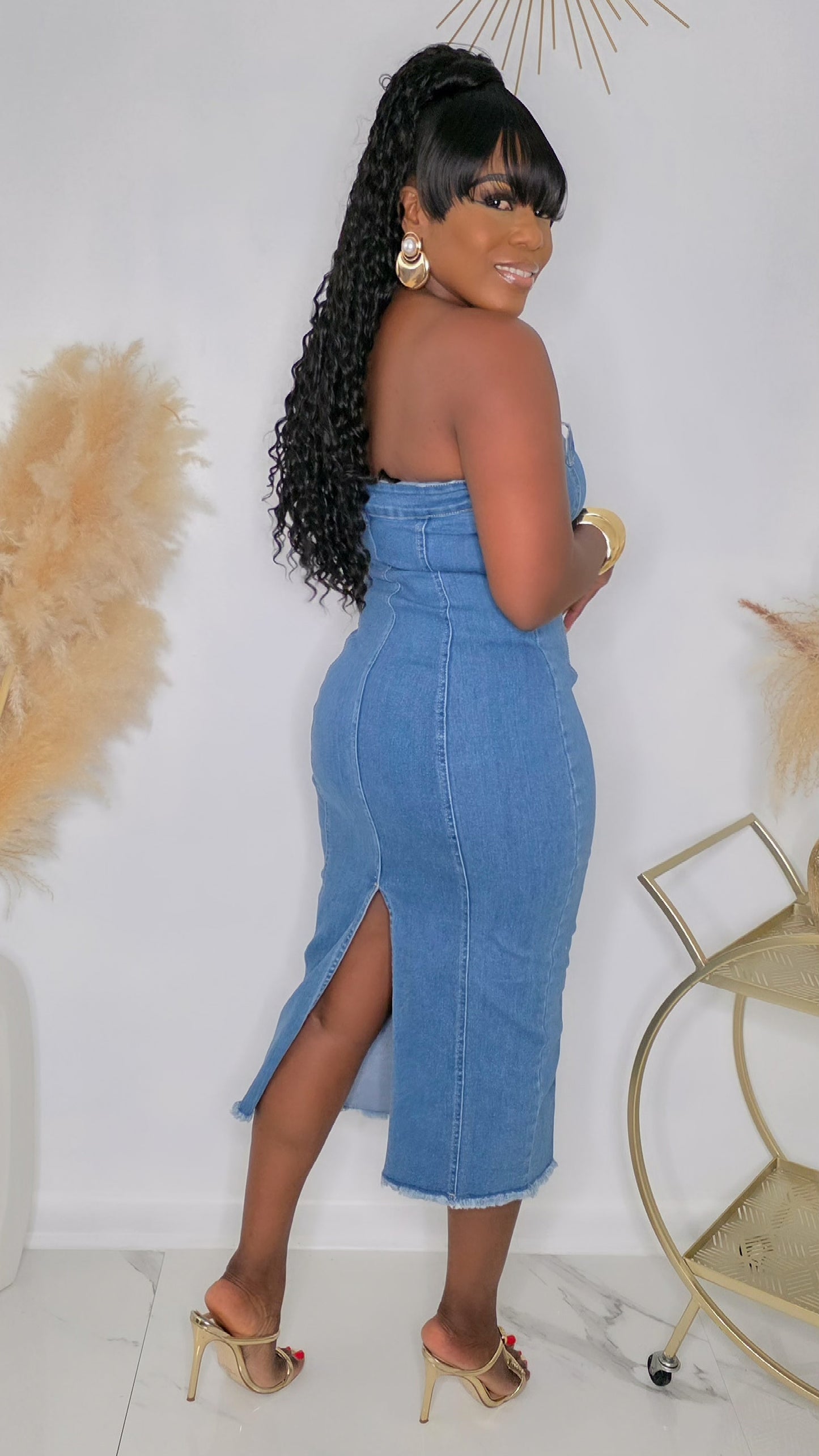 ARAZZA DENIM DRESS