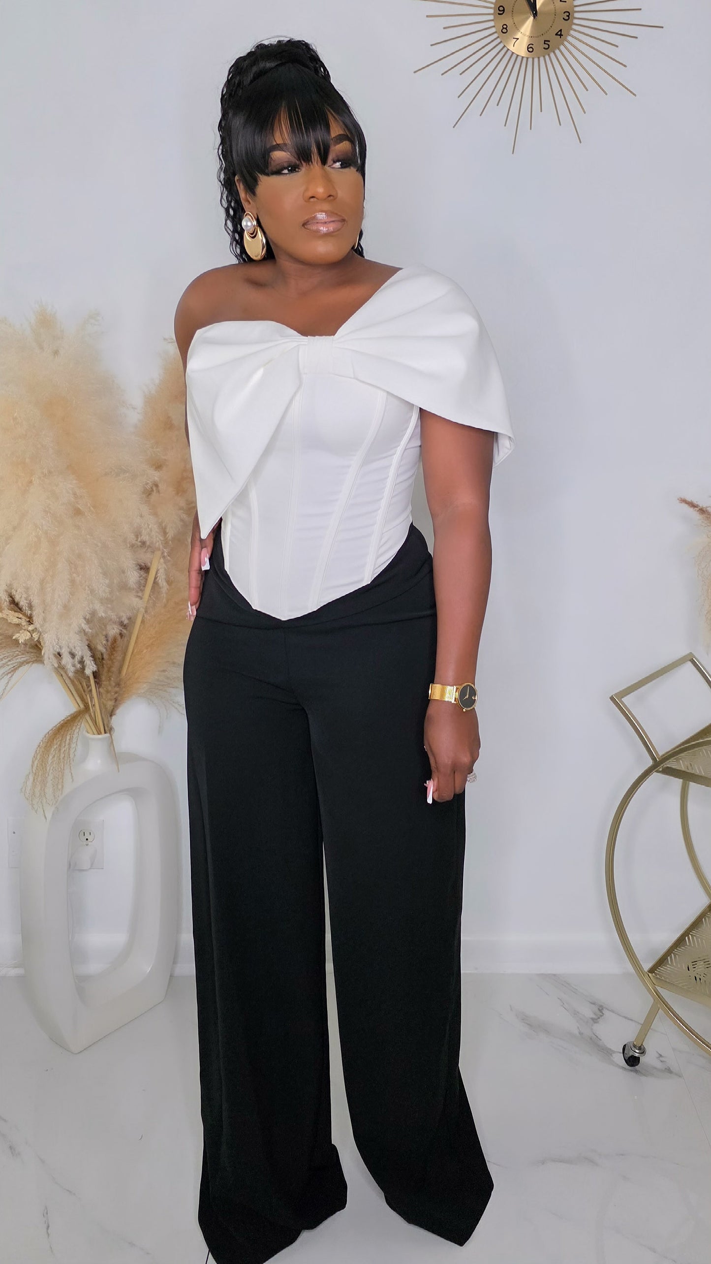 LUMINOUS LUXE JUMPSUIT