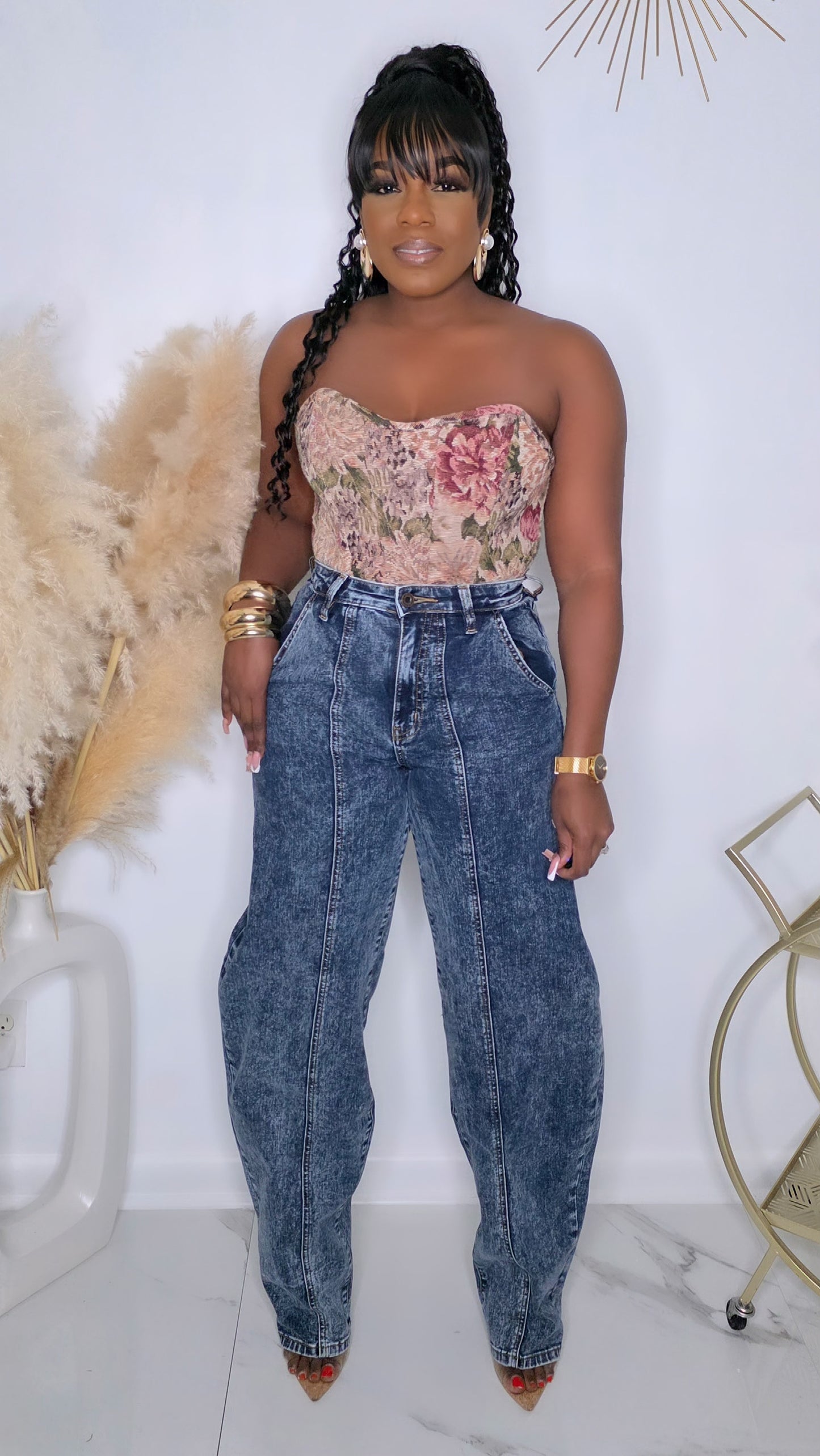 STYLE LODGE DENIM PANTS