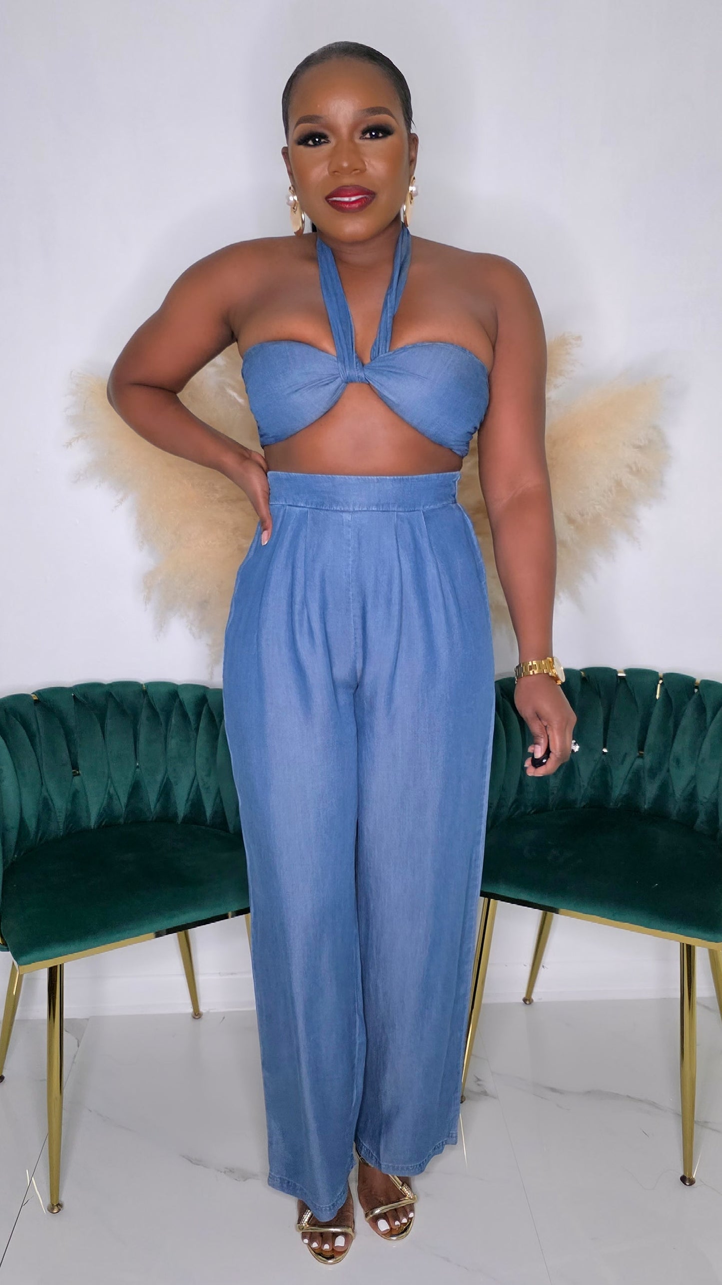 NEXT QUESTION DENIM SET