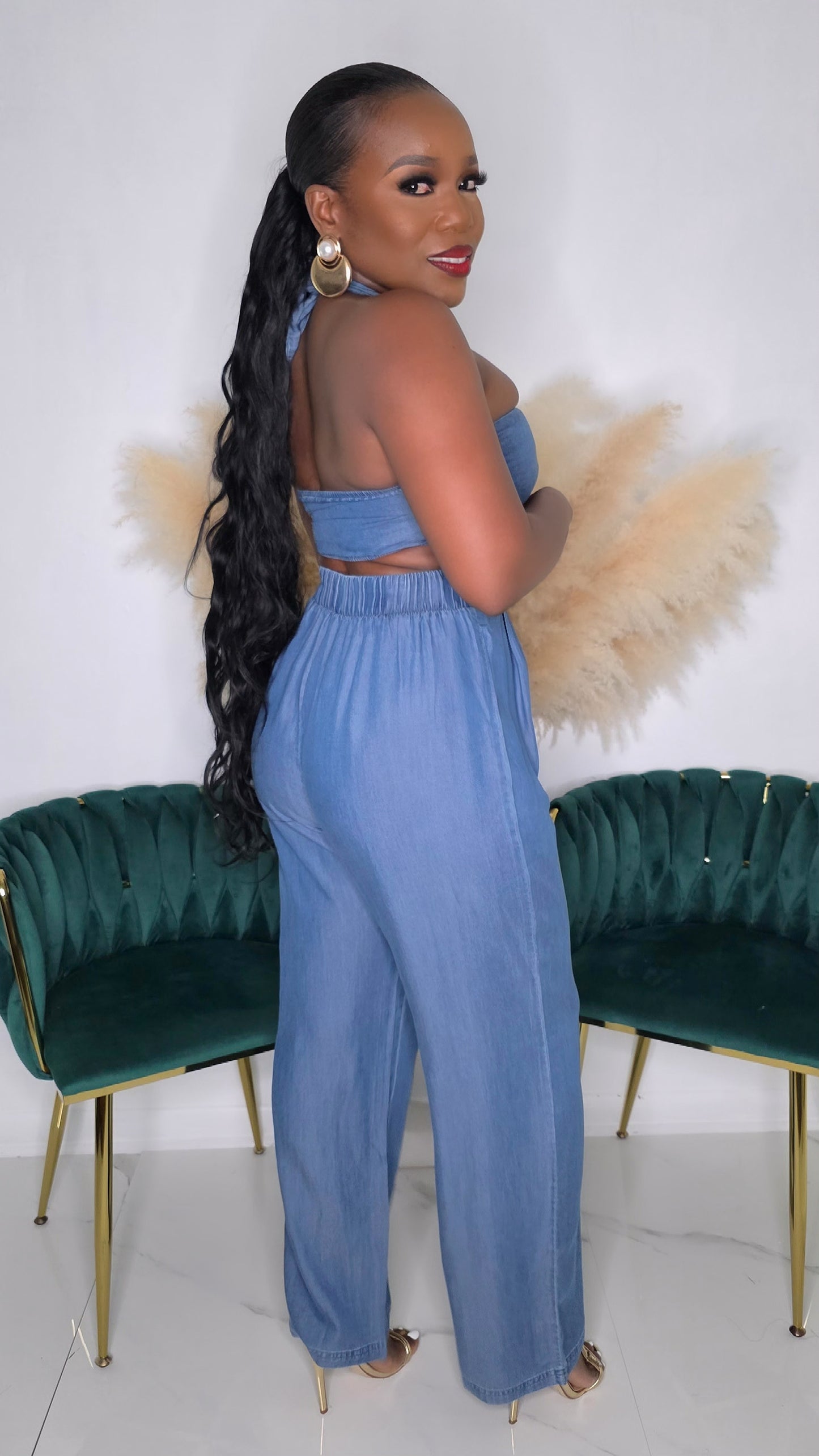 NEXT QUESTION DENIM SET