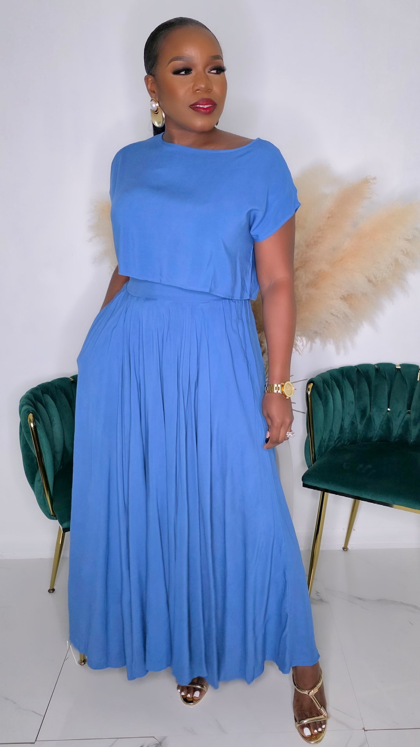 NINA SET - BLUE