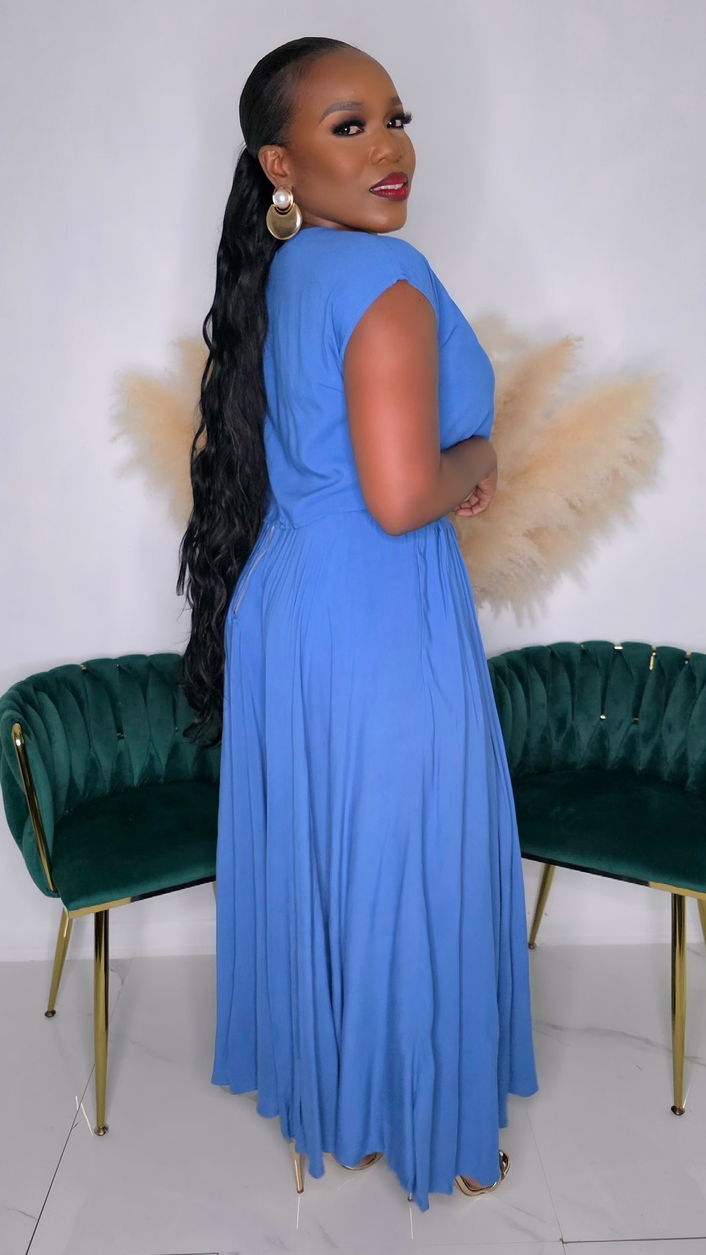 NINA SET - BLUE