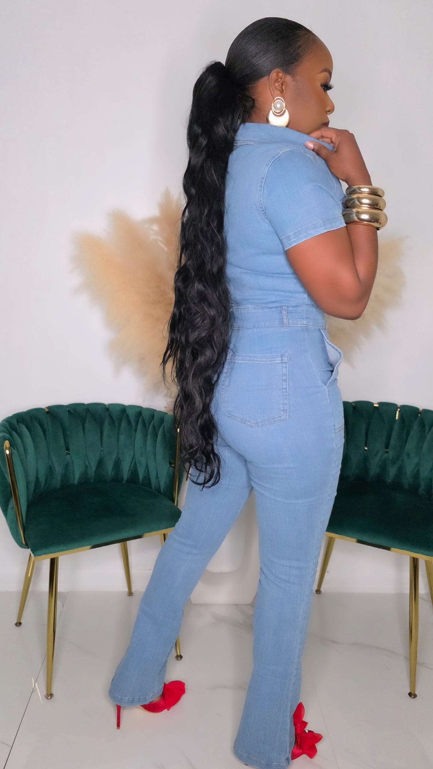 DENIM LOVER JUMPSUIT