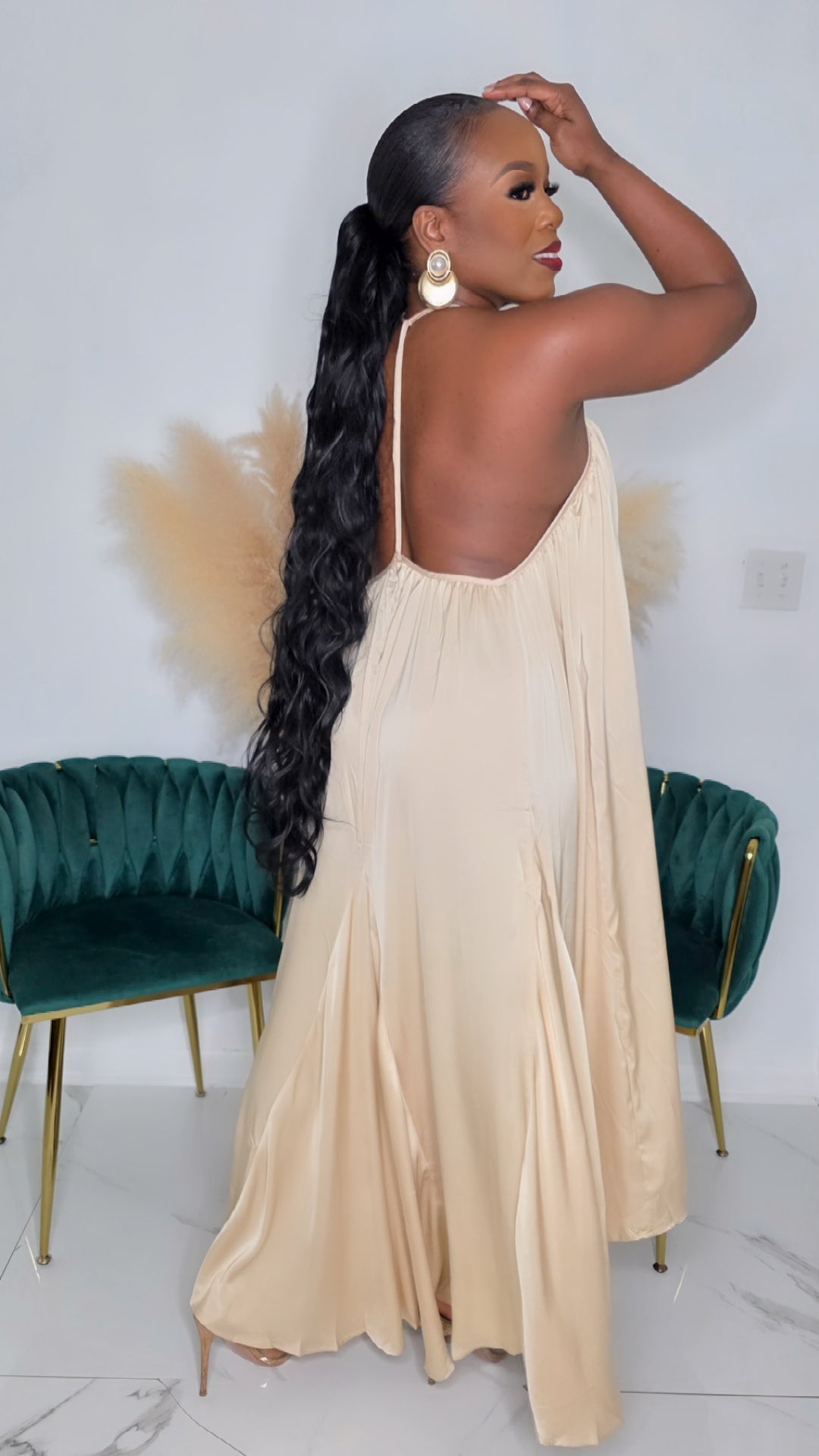 SWEEP ME OFF MY FEET DRESS