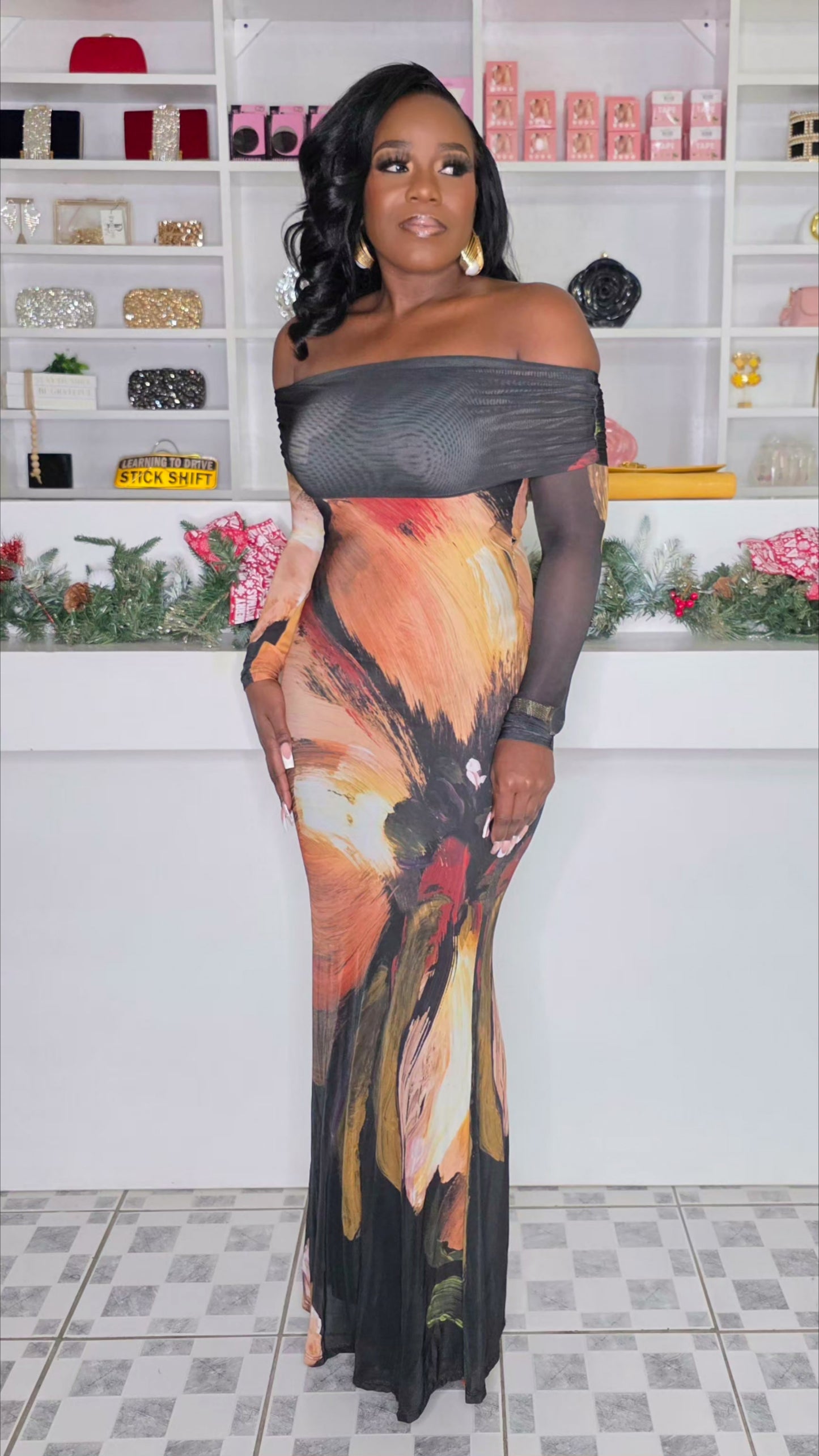 FULL OF FLAVOR MAXI DRESS