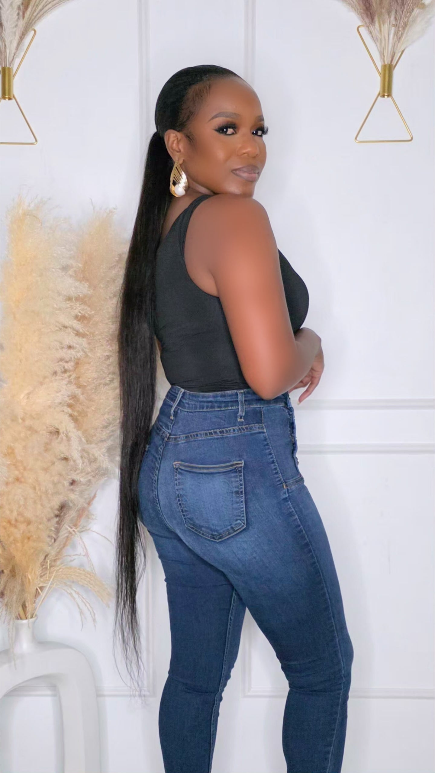BELLE TOP - BLACK