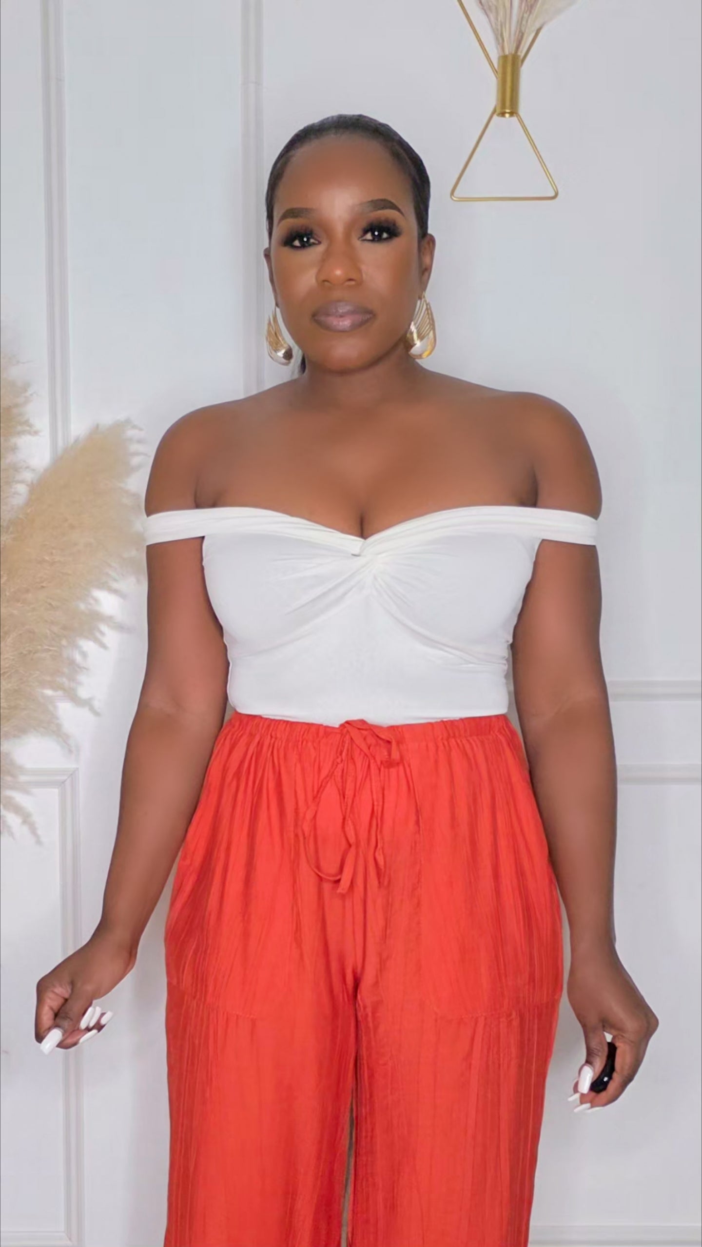 INDIA ROSE TOP - WHITE