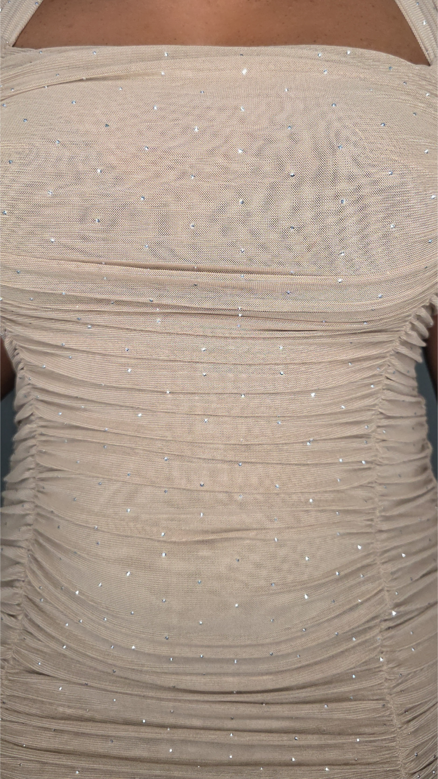 INSTANT BLOCK AND DELETE MAXI DRESS