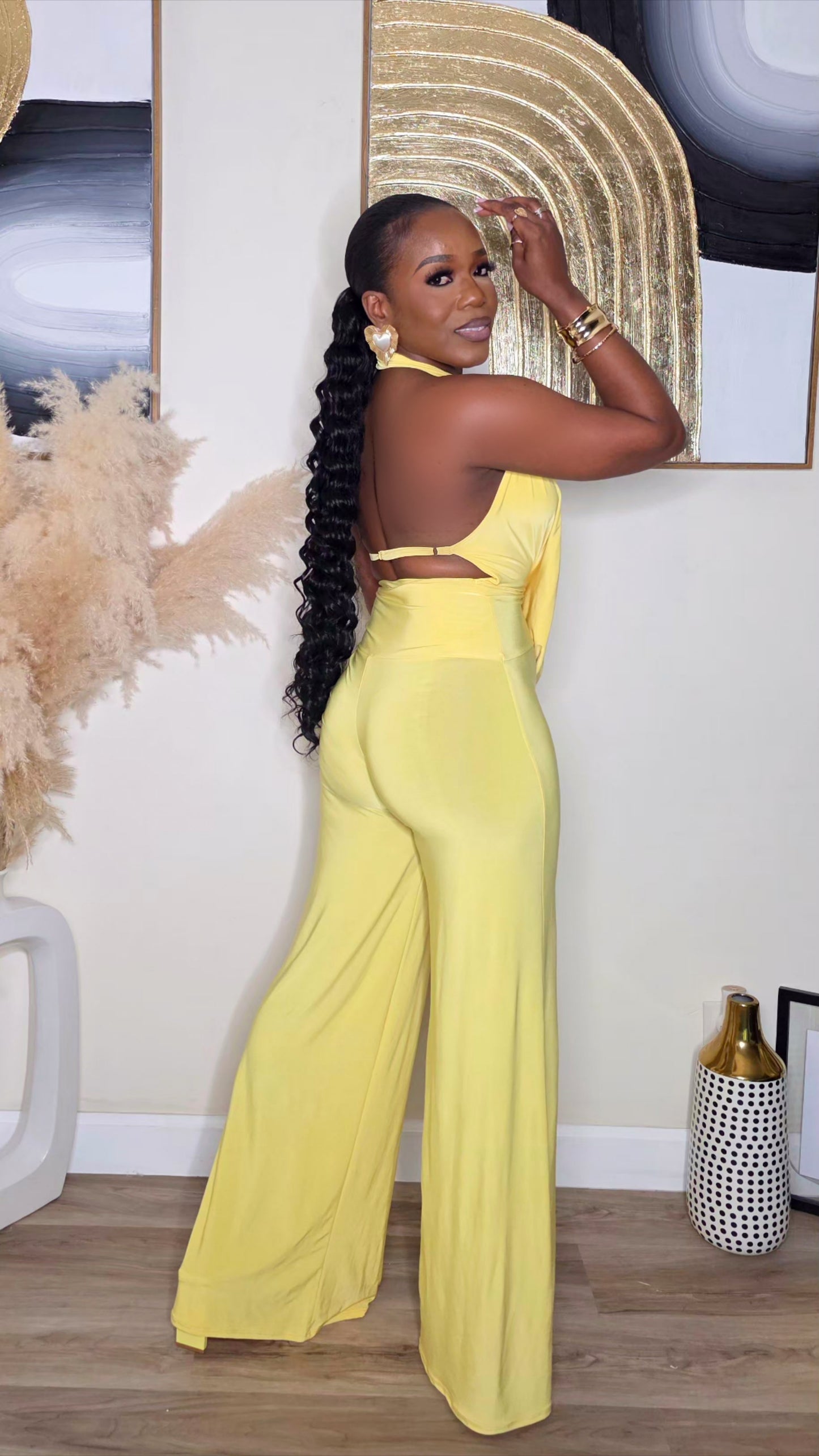 ELUSIVE EFFECTS JUMPSUIT