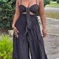 BLACK GODDESS JUMPSUIT