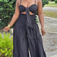 BLACK GODDESS JUMPSUIT