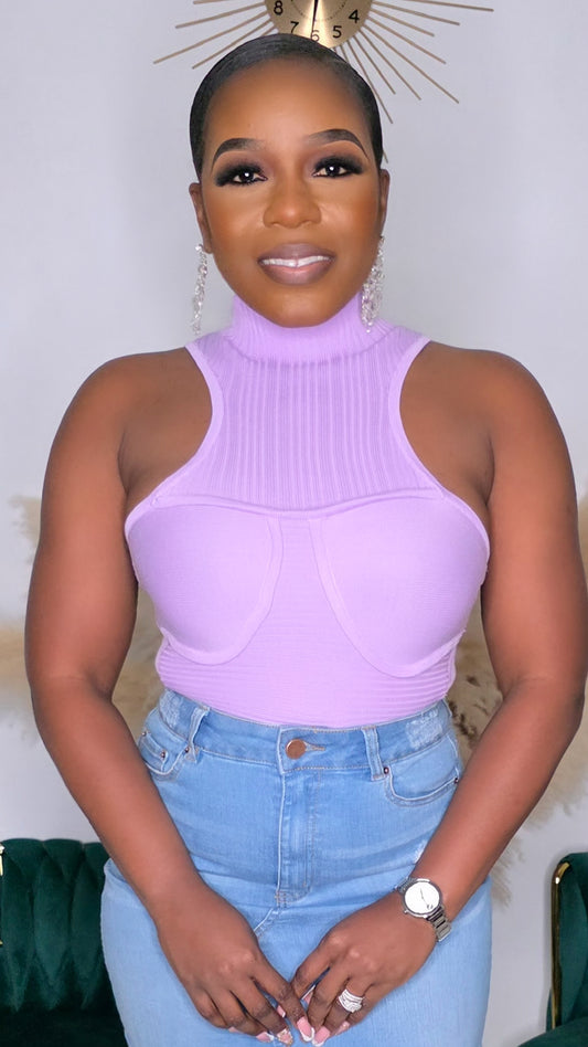 CARNYELLA TOP - LILAC