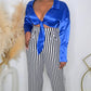 JAZMINE TOP - ROYAL BLUE
