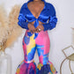 JAZMINE TOP - ROYAL BLUE
