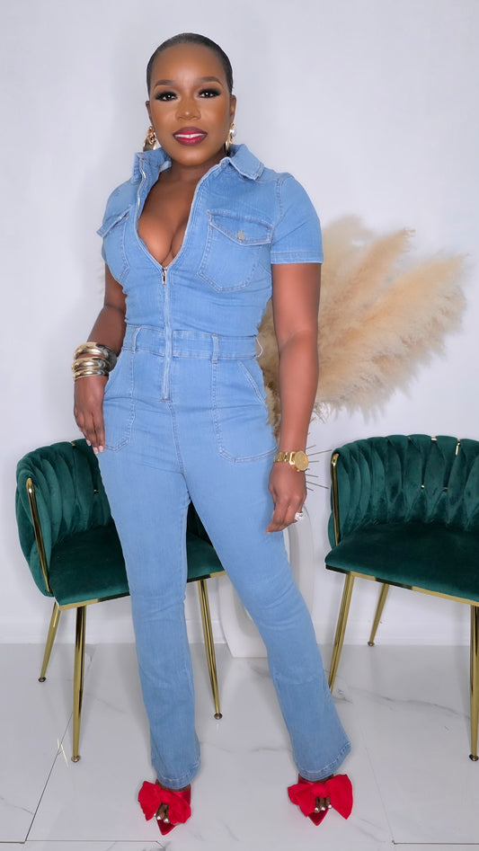 DENIM LOVER JUMPSUIT