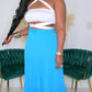 EYE CANDY MAXI SKIRT - BLUE