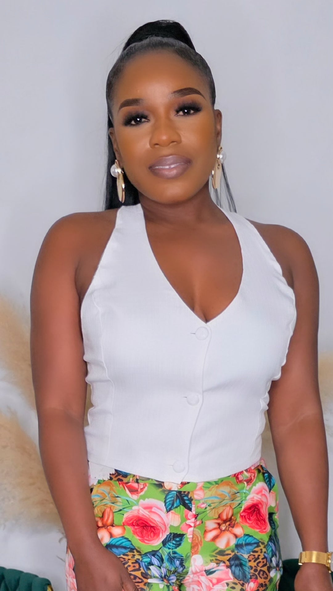 PRETTY ERA TOP - WHITE