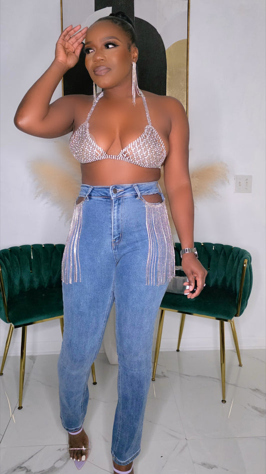 RELUXE DENIM PANTS