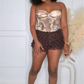 CHARMED SHORTS - BROWN