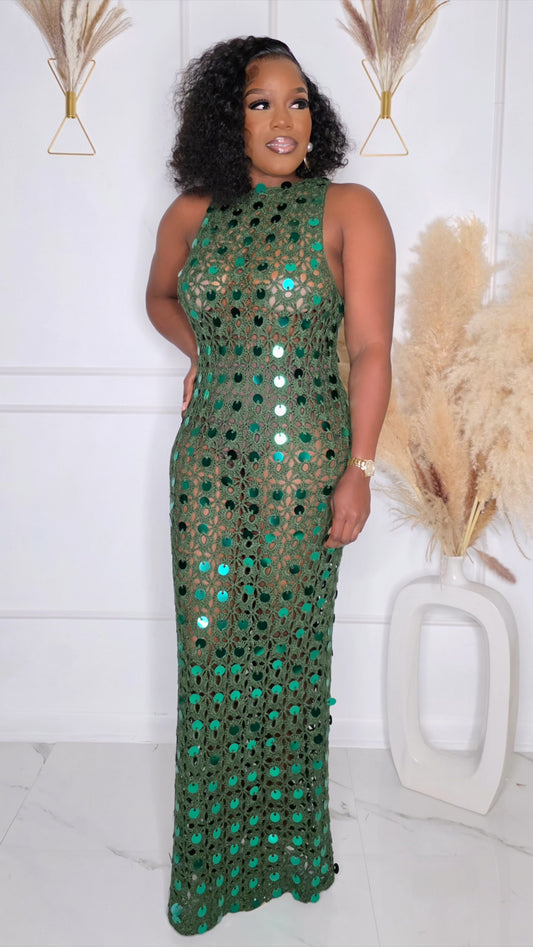 FROM PORSH, WITH LOVE MAXI DRESS