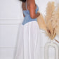 RIGHT HERE, RIGHT NOW DENIM SET
