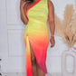 LIGHT LAYER MIDI DRESS
