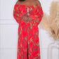 CRIMSON DOLL MAXI DRESS