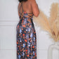 CUSTOM ART MAXI DRESS