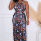 CUSTOM ART MAXI DRESS