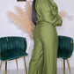 EFFORTLESS SLAY 3 PIECE SET - OLIVE