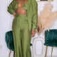 EFFORTLESS SLAY 3 PIECE SET - OLIVE