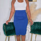 STAY FOCUSED SKIRTS - NAVY
