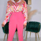 MODERN TOUCH PANTS - CORAL
