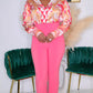 MODERN TOUCH PANTS - CORAL