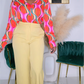 DAHLIA PANTS - LEMON