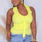 PENELOPE TOP - LIME