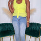PENELOPE TOP - LIME