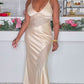 THINK TWICE MAXI DRESS - NUDE