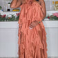 RETAIL ADDICT MAXI DRESS - RUST