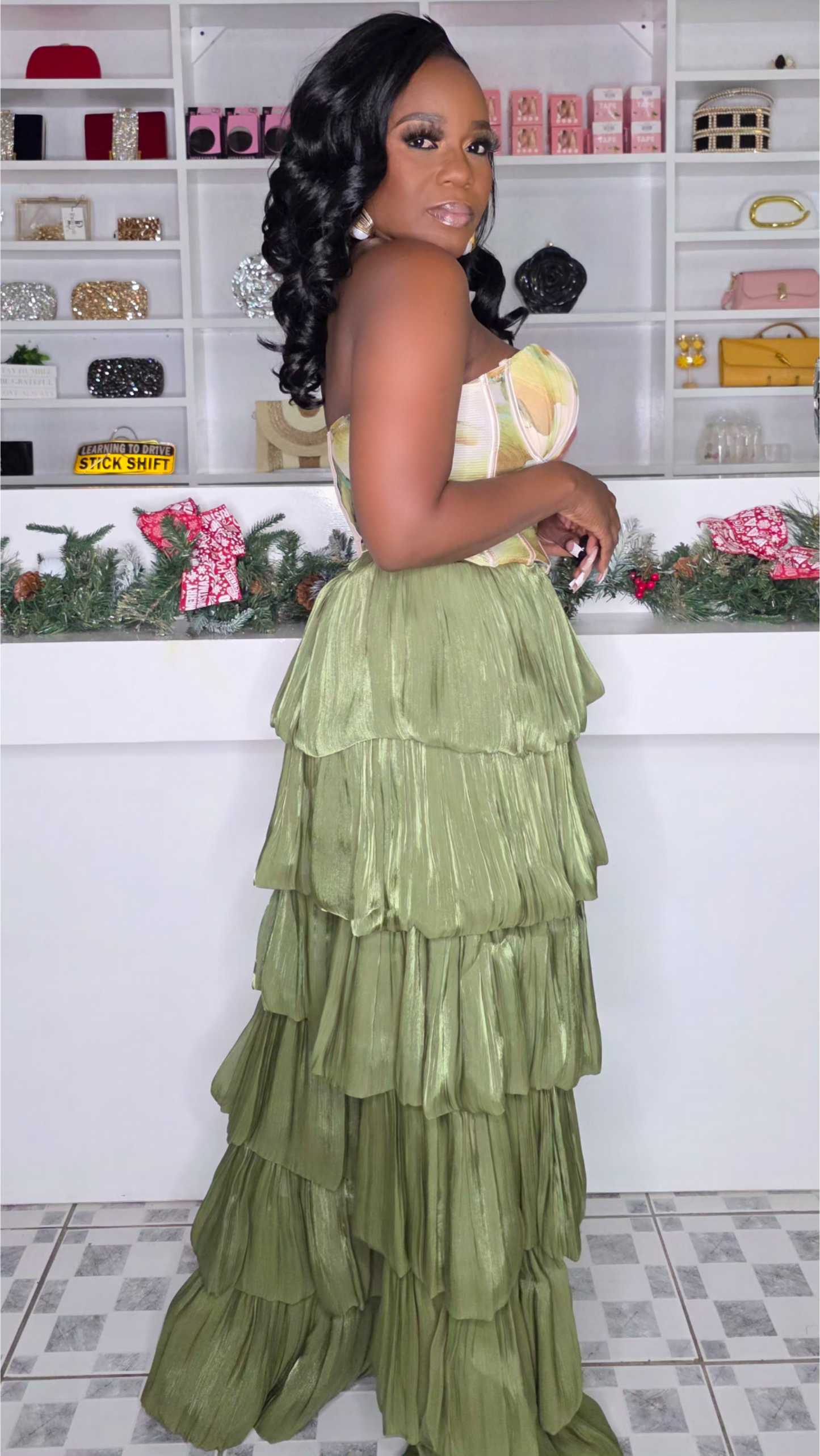 MILD ADDICTION PANTS-OLIVE