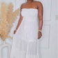 PRE-ORDER - NEXT PLAY MAXI DRESS - WHITE
