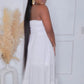 PRE-ORDER - NEXT PLAY MAXI DRESS - WHITE