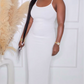 PRE-ORDER - SEXY BY DESIGN MAXI DRESS - WHITE