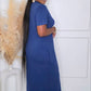 PRE-ORDER - ON SITE T-SHIRT DRESS - NAVY